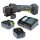 Titan battery angle grinder brushless PAG521B-CORE 125mm 2 batteries + charger
