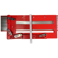 Titan USSS152 Universal F&uuml;hrungsschiene mit Klemmen 1,5m (2*0,75)